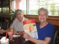 Trip to Red Robin's with my cousins Joan and Lowell.