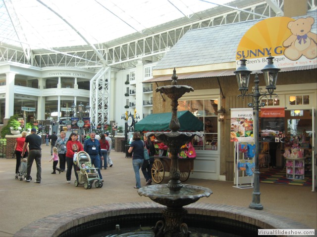 Scenes from the Gaylord Opryland Resort